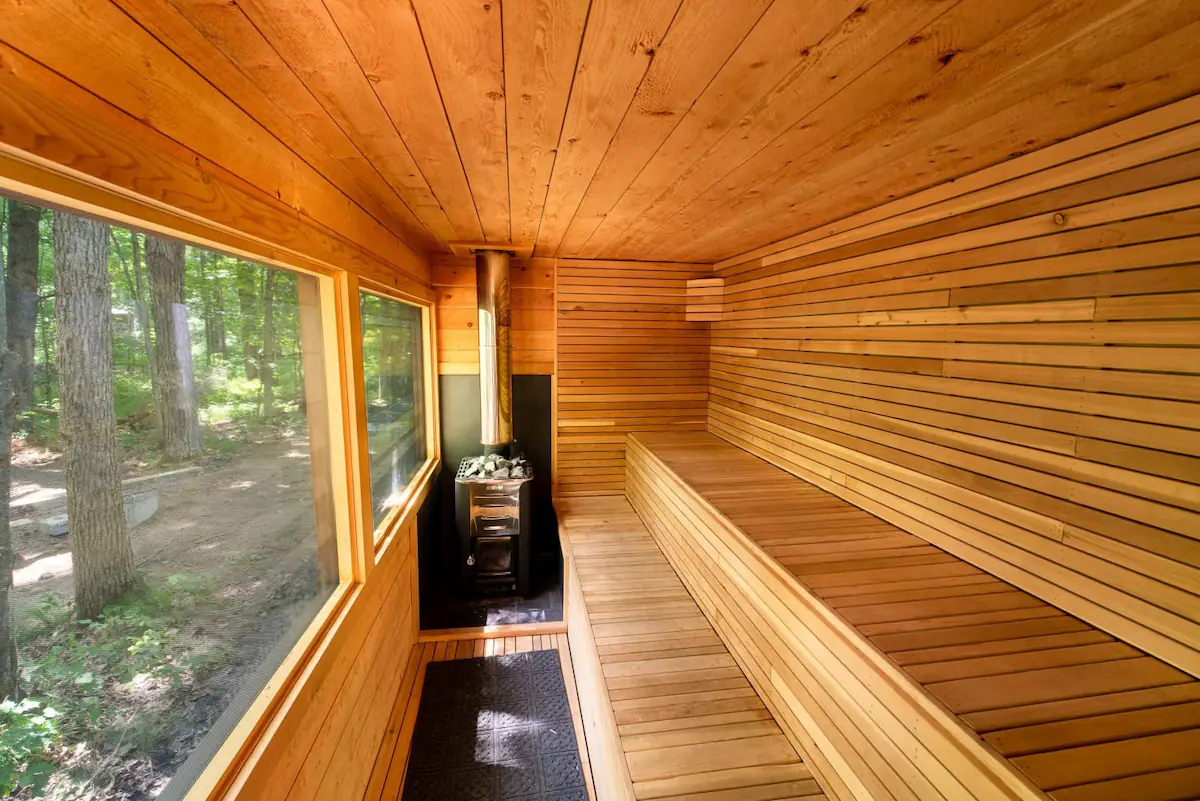 Wood-burning Sauna